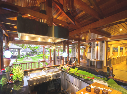 Cafe Lazare Restaurant at Kempinski Seychelles Resort