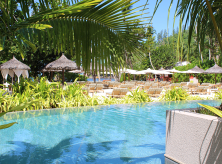 Kempinski Seychelles Resort Pool & Beach