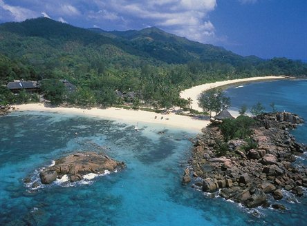 Constance Lemuria Seychelles is on the north west coast of Praslin