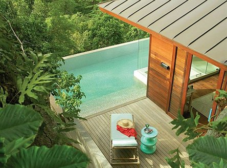 All villas have private plunge pool at Four Seasons Seychelles