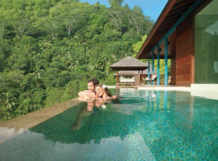 Four Seasons Seychelles - private infinity plunge pools