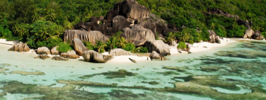 Dramatic Seychelles scenery