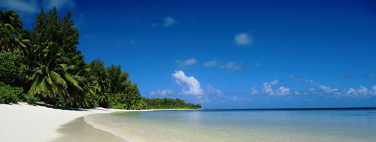 Seychelles - pristine white sand beaches