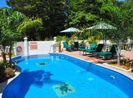 Fabulous pool at Hanneman Holiday Residence Seychelles