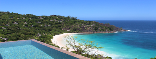View from your luxury villa at Four Seasons Resort Seychelles
