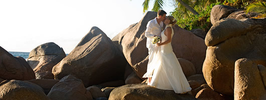 Romantic Seychelles wedding