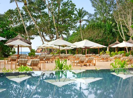 Pool at Kempinski Seychelles Resort
