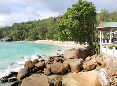 Anse Soleil Beachcomber small hotel in Seychelles