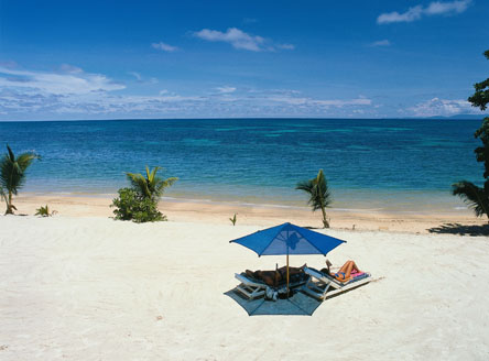 Lovely beach at Black Parrot Suites