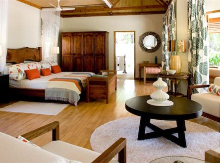 Spacious rooms on Denis Island