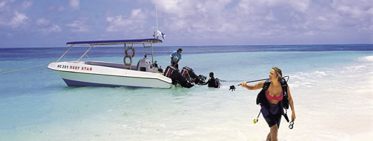 Diving or Fishing from Denis Island