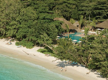 Water sports galore from the beach at Four Seasons Seychelles