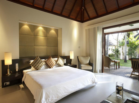 Garden Villa interior at Hilton Seychelles Labriz Resort & Spa