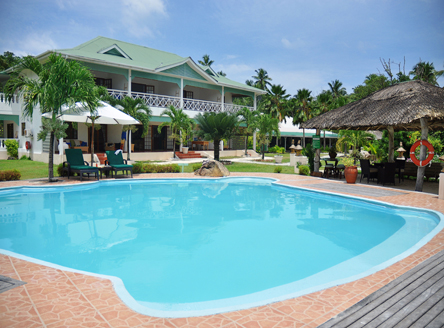 L'Habitation small hotel on Cerf Island Seychelles