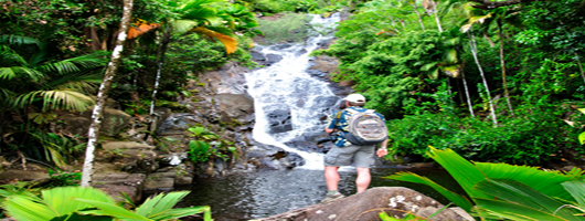 Port Glaud Waterfall