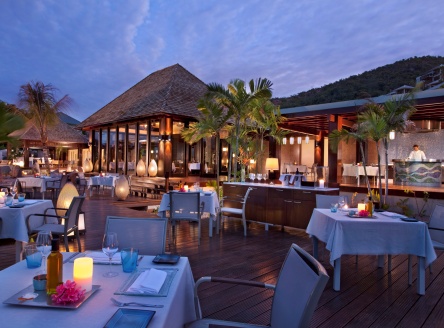 Curieuse Restaurant at Raffles Praslin Seychelles