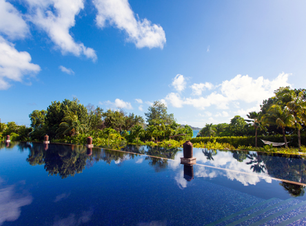 Raffles Praslin Seychelles villa interior